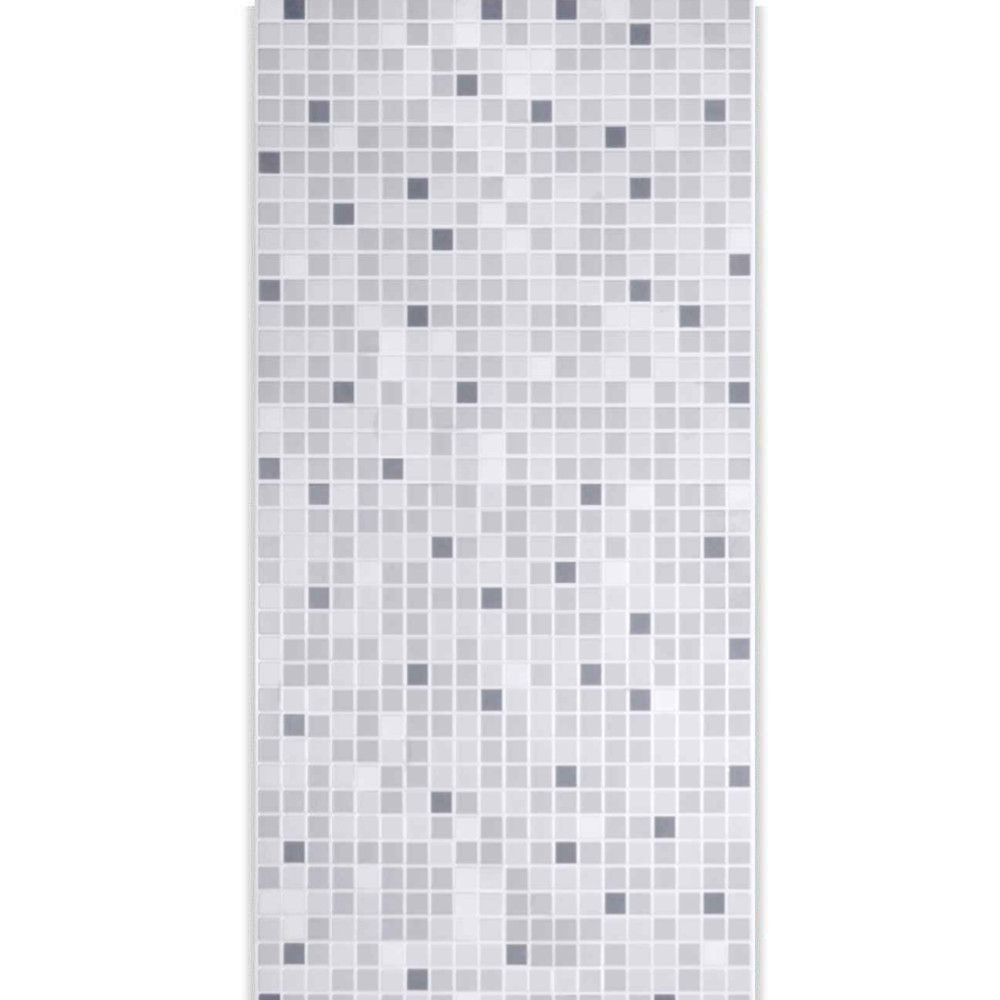 Листовая панель пвх  серый микс 955*488 мм