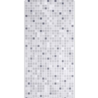 Листовая панель пвх  серый микс 955*488 мм