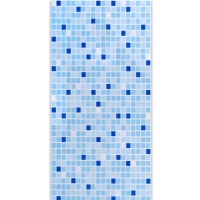 Листовая панель пвх  синий микс 955*488 мм
