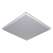 Плита потолочная алюминиевая "CESAL" Металлик 595*595*0,45 мм, TEGULAR К90°, 3313