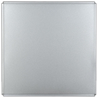 Плита потолочная алюминиевая "CESAL" Металлик 595*595*0,45 мм, Line T-24, 3313