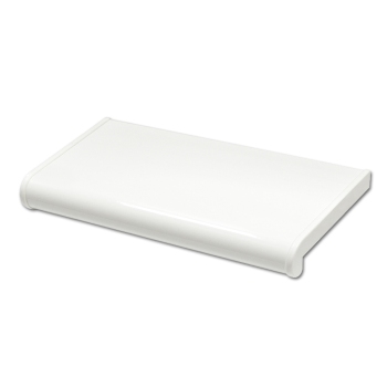 Подоконник ПВХ Estera (Elesgo) Белый сатин 550 мм