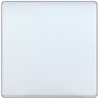 Плита потолочная алюминиевая "CESAL" Жемчужно-белая 595*595*0,32 мм, Line Т-24  PROFI, С01