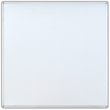 Плита потолочная алюминиевая "CESAL "Белая матовая 595*595*0,32 мм, TEGULAR К90° PROFI, 3306