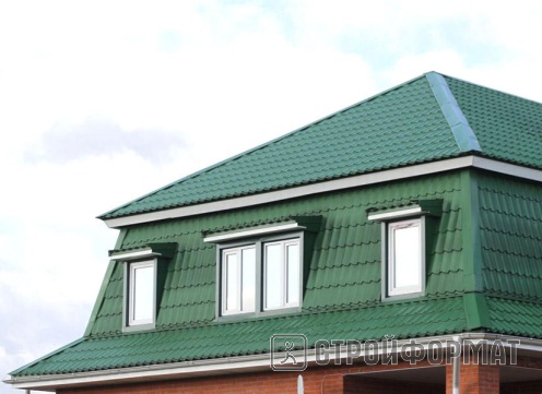 Монтеррей зеленый мох на крыше дома фото