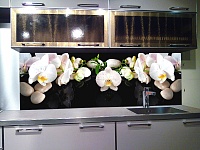 Интерьерная панель Белая орхидея