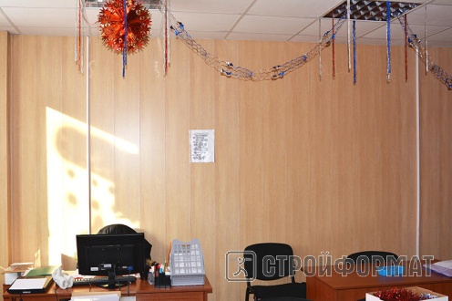Панель МДФ Дуб Король на стене фото