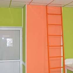 Панели Vekoroom оранжевые и зеленые сочетание фото