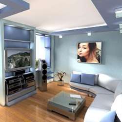 Дизайн комнаты с применением гипсокартона фото