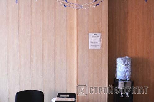 Панель МДФ Дуб Король для офиса фото