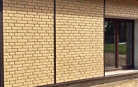 Фасадные панели Ю-Пласт Стоун-Хаус кирпич песочный