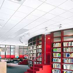 Потолки Армстронг в библиотеке фото