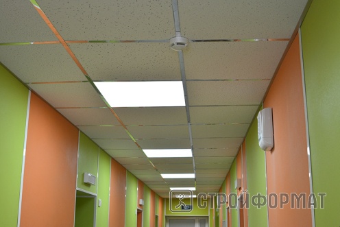 Панели Vekoroom разные цвета коридор больницы фото