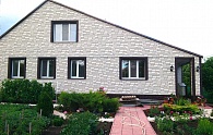 Камень белый Альта-Профиль фасад дома