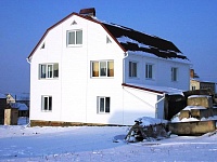 Альта-Сайдинг Белый для фасада дома
