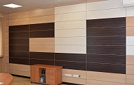 Стеновые панели МДФ в офисном интерьере