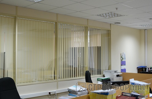Панели Vekoroom и стеклянная перегородка для офисов фото