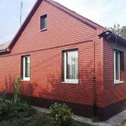 Фасадные панели Стоун-Хаус под красный и коричневый кирпич фото