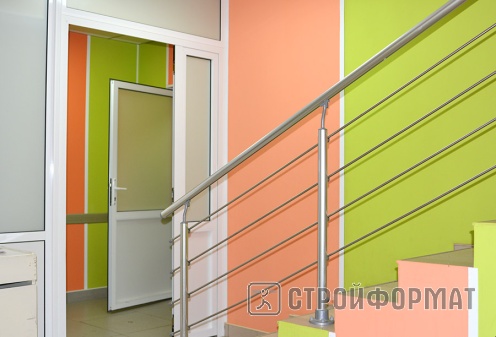 Панели Vekoroom разные цвета лестница фото