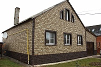 Бутовый камень датский и скифский фасад