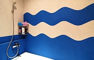 Мозаичная штукатурка MIXAN стена ванной