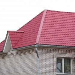 Монтеррей коричнево-красный вальмовая крыша фото