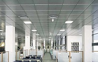 Алюминиевые кассетные потолки Cesal для офисного пространства
