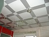 Монтаж алюминиевого кассетного потолка Cesal 