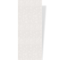 Панель ПВХ "Век" (9 мм) Белый бархат (15158) 250*2700 мм, ламинированная