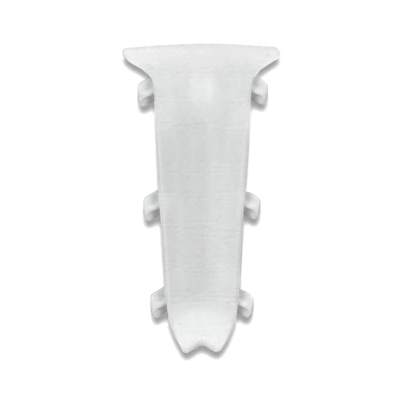 Угол внутренний ПВХ (Деконика) 70мм 001 Белый матовый