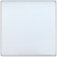 Плита потолочная алюминиевая "CESAL" Жемчужно-белая 595*595*0,32 мм, TEGULAR К90° PROFI, С01