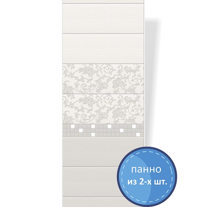 Пластиковая Панель ПВХ "ПанДА" (8 мм) 06540 "Эдем" 250*2700 мм (фон из 2 шт.)