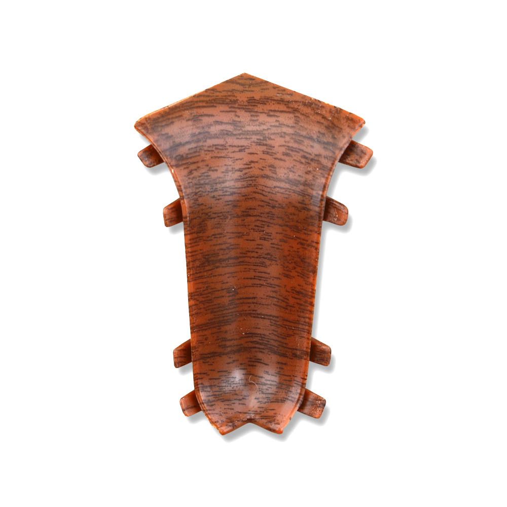 Угол внутренний ПВХ (Идеал Комфорт) 293 Орех темный