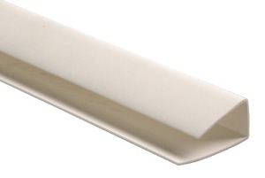 Завершающий элемент ПВХ (ПлТ) Белый PREMIUM (10 мм) 3000 мм