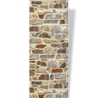 Панель ПВХ Каменная кладка  "Пластэк Сервис " (9мм) 250*2700 мм (619)
