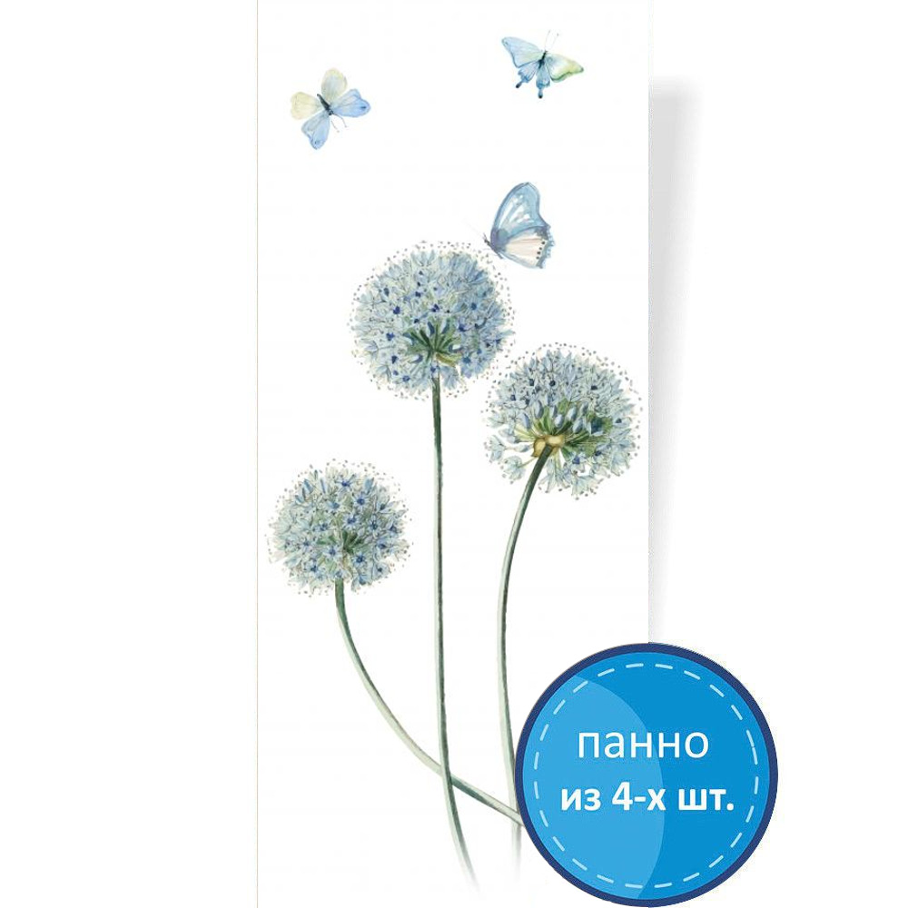 Пластиковая Панель ПВХ 3D эффект "ВЕК" (9мм) Дольче (Белый бархат)  250*2700 мм, ламинир (панно из 4-х шт.)