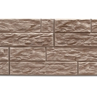 Декоративный камень фасад "Камень Таежный" (12) 372*90*15 мм (30 шт/м2)