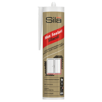 Герметик силиконизированный "SILA PRO Max" (белый) 290мл