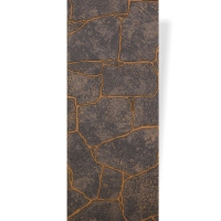 Панель невлагост. "Камень" Бутан цвет Темн. коричневый 1220*2440*6,0 мм