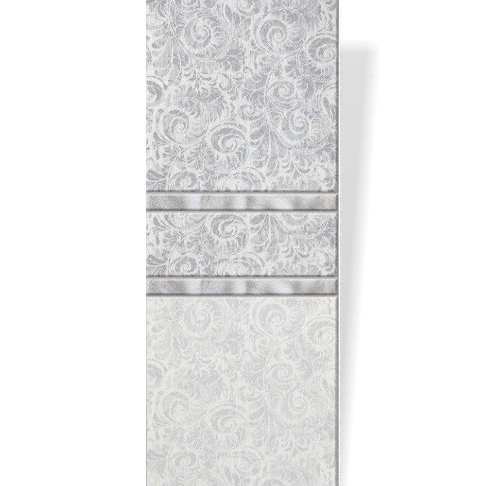 Пластиковая Панель ПВХ "ПанДА" (8 мм) 00530 "Белые кружева" глянцевая 250*2700 мм (фон)