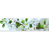 Интерьерная панель "Акватон" Цветущий сад №2 610*2440*3 мм