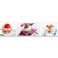 Интерьерная панель "Акватон" Сливочный десерт МДФ 610*2800*6 мм