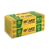 Утеплитель ISOVER Фасад  (1000*600*50 мм) (4шт/уп=2,4м2=0,12м3) П-145 кг/м3