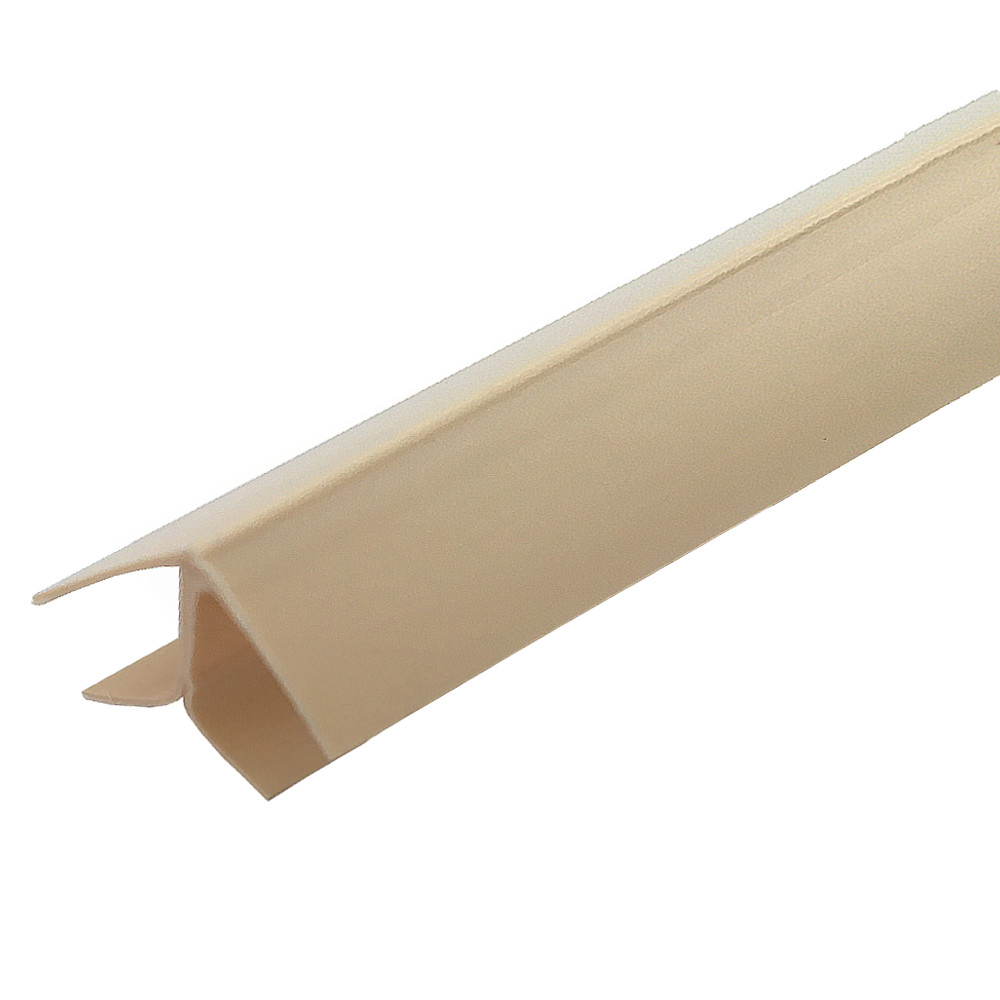 Угол внешний ПВХ (РСП) слоновая кость (10мм) 3000 мм