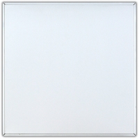 Плита потолочная алюминиевая "CESAL "Белая матовая 595*595*0,32 мм, TEGULAR К90° PROFI, 3306