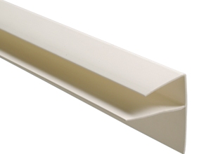 F-профиль ПВХ (ПлТ) Белый PREMIUM (10 мм) 60 мм * 6000 мм