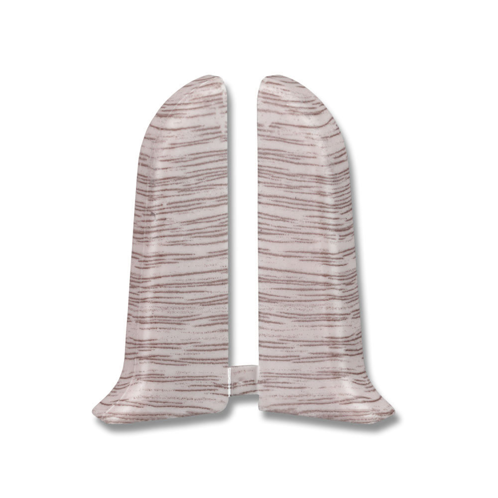 Заглушки торцевые ПВХ КОМПЛЕКТ (Идеал Комфорт) 215 Дуб снежный