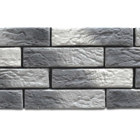 Декоративный камень фасад "Кирпич классика " (02) 200*48*9 мм (85 шт/м2)