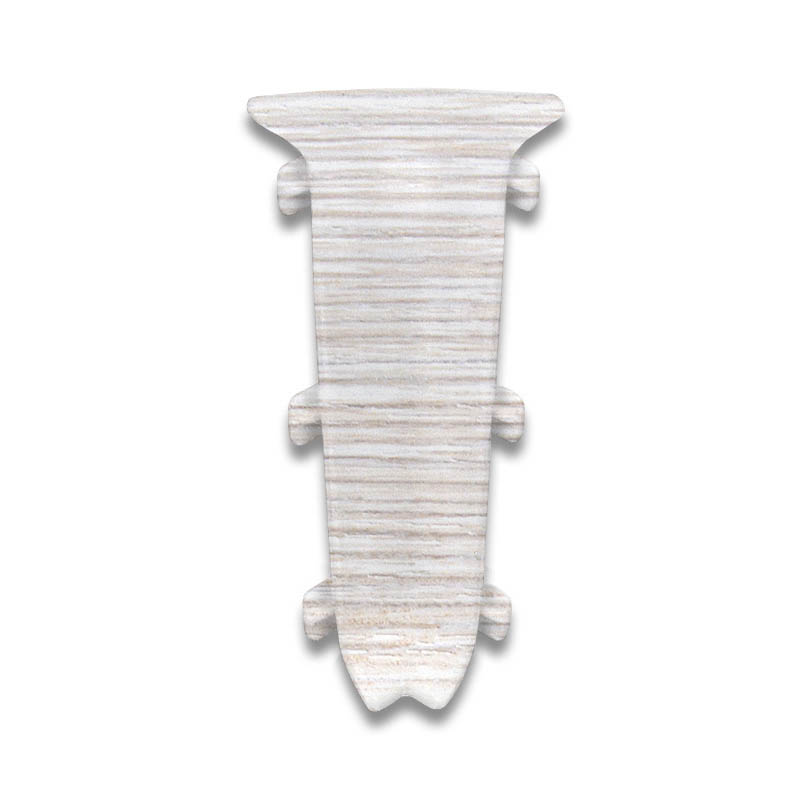 Угол внутренний ПВХ (Деконика) 70мм 255 Ясень бьянко