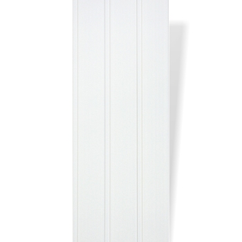 Вагонка ПВХ "АП" (8мм) Белая трехсекционная 240*3000 мм